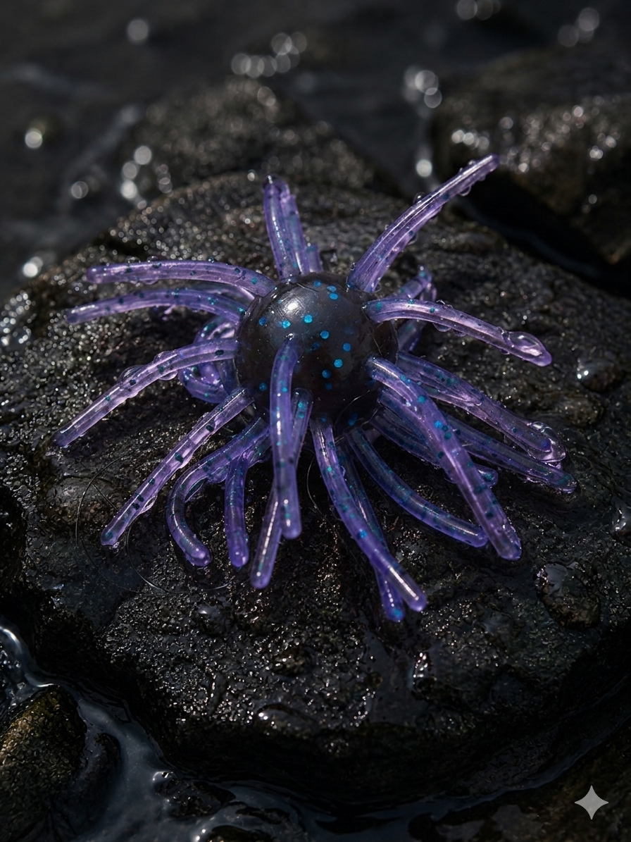 2 1/2” Purple Heart Anemone